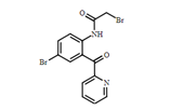 Bromazepam EP Impurity E; 2-Bromo-N-(4-bromo-2-picolinoylphenyl)acetamide  |  1694-64-0