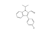 Fluvastatin EP Impurity G ; Fluvastatin BP Impurity G ; 3-(4-Fluorophenyl)-1-(1-methylethyl)-1H-indole-2-carbaldehyde  | 101125-34-2