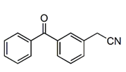 Ketoprofen EP Impurity I ;(3-Benzoylphenyl)ethanenitrile  |  21288-34-6