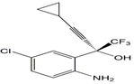 Efavirenz USP RC A ;Efavirenz Amino Alcohol (USP) ; (S)-2-(2-Amino-5-chlorophenyl)-4-cyclopropyl-1,1,1-trifluorobut-3-yn-2-ol |  209414-27-7