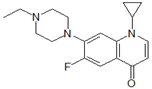 Enrofloxacin EP Impurity F ; Decarboxy Enrofloxacin ; 1-Cyclopropyl-7-(4-ethylpiperazin-1-yl)-6-fluoroquinolin-4(1H)-one | 131775-99-0
