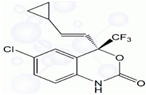 Efavirenz USP RC B ;Efavirenz Ethene Analog (USP) ; (E)-Dihydro Efavirenz ; (S,E)-6-Chloro-4-(2-cyclopropylvinyl)-4-(trifluoromethyl)-2H-3,1-benzoxazin-2-one | 440124-96-9