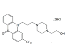 Fluphenazine Decanoate EP Impurity A ; Fluphenazine Enantate EP Impurity A ; Fluphenazine EP Impurity A ;Fluphenazine S-Oxide ;2-[4-[3-[5-Oxo-2-(trifluoromethyl)-10H-5λ4-phenothiazin-10-yl]propyl]piperazin-1-yl]ethanol dihydrochloride  |  1674-76-6