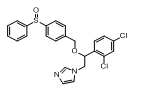 Fenticonazole EP Impurity B; 1-(2-(2,4-dichlorophenyl)-2-((4-(phenylsulfinyl)benzyl)oxy)ethyl)-1H-imidazole   |  80639-95-8
