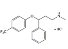 Fluoxetine HCl ; (3RS)-N-Methyl-3-phenyl-3-[4-(triﬂuoromethyl)phenoxy]propan-1-amine hydrochloride  |  56296-78-7