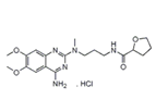 Alfuzosin Hydrochloride ;(RS)-N-[3-[(4-Amino-6,7-dimethoxyquinazolin-2-yl)(methyl)amino]propyl]tetrahydrofuran-2-carboxamide hydrochloride  |  81403-68-1