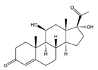 Hydrocortisone EP Impurity L ; Hydrocortisone Acetate Impurity B ;21-Deoxycortisol ;Oxenol ; 11β,17-Dihydroxypregn-4-ene-3,20-dione  |  641-77-0