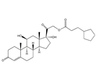 Hydrocortisone Cypionate ; 11β,17,21-Trihydroxypregn-4-ene-3,20-dione 21-cyclopentanepropionate  |  508-99-6