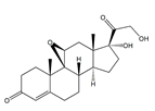 Hydrocortisone Epoxide Impurity ;Hydrocortisone 9,11-Epoxide ; Hydrocortisone 9beta,11beta-Epoxide ; (9β,11β)-9,11-Epoxy-17,21-dihydroxypregn-4-ene-3,20-dione; 9β,11β-Epoxy-17,21-dihydroxypregn-4-ene-3,20-dione  |  10072-97-6