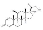 Hydrocortisone EP Impurity A ;Prednisolone ; (11β)-11,17,21-Trihydroxy-pregna-1,4-diene-3,20-dione  |  50-24-8