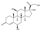 Hydrocortisone EP Impurity D ;6β-Hydroxycortisol ;6β-Hydroxyhydrocortisone ;  6β,11β,17,21-Tetrahydroxypregn-4-ene-3,20-dione   |  53-35-0
