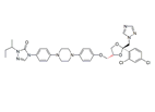 Itraconazole EP Impurity E ;trans-Itraconazole ; 4-[4-[4-[4-[[trans-2-(2,4-Dichlorophenyl)-2-(1H-1,2,4-triazol-1-ylmethyl)-1,3-dioxolan-4-yl]methoxy]phenyl]piperazin-1-yl]phenyl]-2-[(1RS)-1-methylpropyl]-2,4-dihydro-3H-1,2,4-triazol-3-one  |  252964-65-1