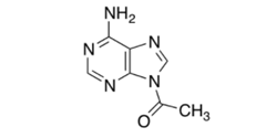 N-acetyl adenine (6-amino,1-acetyl adenine) ; 1-(6-amino-9H-purin-9-yl)ethan-1-one