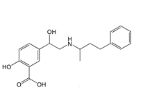 Labetalol EP Impurity A; Labetalol 1-Carboxylic Acid ; 2-Hydroxy-5-[1-hydrLabetalol EP Impurity A ;  Labetalol 1-Carboxylic Acid ; 2-Hydroxy-5-[1-hydroxy-2-[(1-methyl-3-phenylpropyl)amino]ethyl]benzoic acid;1391051-99-2oxy-2-[(1-methyl-3-phenylpropyl)amino]ethyl]benzoic acid  |  1391051-99-2