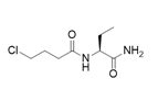 Levetiracetam Related Compound A ; (S)-N-(1-Amino-1-oxobutan-2-yl)-4-chlorobutanamide ;
