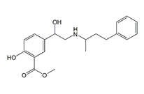 Labetalol EP Impurity B; Labetalol 1-Carboxylic Acid Methyl Ester;  Methyl 2-Hydroxy-5-[1-hydroxy-2-[(1-methyl-3-phenylpropyl)amino]-ethyl]benzoate; 802620-01-5