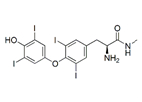 Levothyroxine N-Methylamide (USP) ; (S)-2-Amino-3-[4-(4-hydroxy-3,5-diiodophenoxy)-3,5-diiodophenyl]-N-methylpropanamide |2088032-52-2