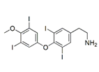 Levothyroxine O-Methyl Amine Impurity ; O-Methyl-Tetraiodothyroethylamine (USP) ; O-Methyl-T4-Amine (USP) ;2-[4-(3,5-Diiodo-4-methoxyphenoxy)-3,5-diiodophenyl]ethanamine