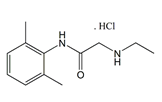 Lidocaine BP Impurity D ;N-Desethyl Lidocaine HCl ; Nor Lidocaine HCl ; N-(2,6-Dimethylphenyl)-2-(ethylamino)acetamide HCl |  7729-94-4  