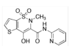 Deschloro Lornoxicam; 4-hydroxy-2-methyl-N-(pyridin-2-yl)-2H-thieno[2,3-e][1,2]thiazine-3-carboxamide 1,1-dioxide  |  59804-37-4