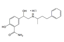 Labetalol; Labetalol HCl; 2-Hydroxy-5-[1-hydroxy-2-[(1-methyl-3-phenylpropyl)amino]ethyl]benzamide hydrochloride;  32780-64-6