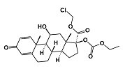 Loteprednol Etabonate; 1 (11β,17α)-17-[(Ethoxycarbonyl)oxy]-11-hydroxy-3-oxo-androsta-1,4-diene-17-carboxylic Acid Chloromethyl Ester  |  82034-46-6