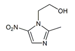 Metronidazole ; Metronidazole Benzoate EP Impurity A;1-(2-Hydroxyethyl)-2-methyl-5-nitroimidazole  |  443-48-1