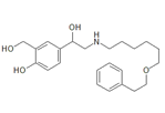 Salmeterol EP Impurity B ;Salmeterol Phenylethoxy Impurity (USP) ;1-[4-Hydroxy-3-(hydroxymethyl)phenyl]-2-[[6-(2-phenylethoxy)hexyl]amino] ethanol  |  94749-02-7