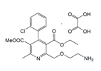 Amlodipine EP Impurity D ; Amlodipine USP Related Compound A|Dehydro Amlodipine Oxalate|3-Ethyl 5-methyl 2-[(2-aminoethoxy)methyl]-4-(2- chlorophenyl)-6-methylpyridine-3,5-dicarboxylate oxalate salt  |  113994-41-5