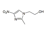 Metronidazole EP Impurity E ;Isometronidazole ;2-(2-Methyl-4-nitro-1H-imidazol-1-yl)ethanol   |  705-19-1