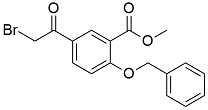 methyl 2-(benzyloxy)-5-(2-bromoacetyl)benzoate; 27475-14-5