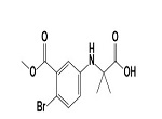 methyl 2-mromo-5-(1-carboxy-1-methylethylamino)benzoate/1651844-56-2