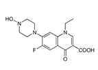 Norfloxacin N-Hydroxy Impurity ; 1-Ethyl-6-fluoro-1,4-dihydro-7-(4-hydroxy-1-piperazinyl)-4-oxo-3-quinolinecarboxylic acid  |  109142-49-6