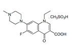 Norfloxacin N-Methyl Impurity ; Pefloxacin Mesylate ;1-Ethyl-6-fluoro-1,4-dihydro-7-(4-hydroxy-1-piperazinyl)-4-oxo-3-quinolinecarboxylic acid methylate   |   70458-95-6