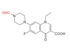 Norfloxacin EP Impurity G ; Norfloxacin N-Formyl Impurity ;1-Ethyl-6-fluoro-7-(4-formylpiperazin-1-yl)-4-oxo-1,4-dihydroquinoline-3-carboxylic acid  |  70459-04-0