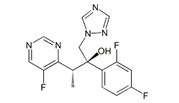 Voriconazole 3-Epimer ;(2R,3R)-Voriconazole ;(2R,3R)-2-(2,4-Difluorophenyl)-3-(5-fluoropyrimidin-4-yl)-1-(1H-1,2,4-triazol-1-yl)butan-2-ol   |  137234-76-5
