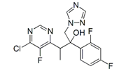 Voriconazole 6-Chloro Racemate ; Voriconazole (RR,SS)-6-Chloro Impurity ; rac-6-Chloro Voriconazole ;2-(2,4-Difluorophenyl)-3-(6-chloro-5-fluoropyrimidin-4-yl)-1-(1H-1,2,4-triazol-1-yl)butan-2-ol  |  188416-35-5