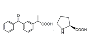 Ketoprofen L-Proline Salt ;(2RS)-2-(3-Benzoylphenyl)propanoic acid L-proline salt