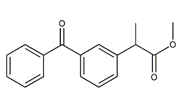 Ketoprofen Methyl Ester ; (2RS)-2-(3-Benzoylphenyl)propanoic acid methyl ester   |  47087-07-0