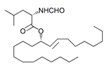 Orlistat Open Ring Anhydro Decarboxy Impurity ;Orlistat Henicosenyl Leucinate Impurity ;  (S)-((S,E)-Henicos-8-en-10-yl) 2-formamido-4-methylpentanoate  |  130676-63-0
