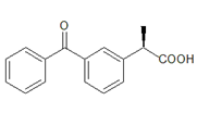 Ketoprofen R-Isomer ;(2R)-2-(3-Benzoylphenyl)propanoic acid  |  56105-81-8