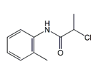 Prilocaine EP Impurity A ; (RS)-2-Chloro-N-(2-methylphenyl)propanamide  | 19281-31-3