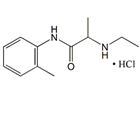 Prilocaine EP Impurity C ; (RS)-2-(Ethylamino)-N-(2-methylphenyl)propanamide hydrochloride  |  35891-75-9