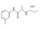 Prilocaine EP Impurity D ; (RS)-N-(3-Methylphenyl)-2-(propylamino)propanamide  |  878791-35-6