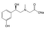 Phenylephrine USP RC G ; (R)-N-(2-Hydroxy-2-(3-hydroxyphenyl)ethyl)-N-methylglycine sodium salt  |  1094089-46-9