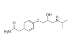Atenolol R-Isomer ;  (+)-2-[4-[(2R)-2-Hydroxy-3-[(1-methylethyl)amino]propoxy] phenyl] acetamide