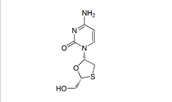 Lamivudine ; 4-Amino-1-[(2R,5S)-2-(hydroxymethyl)-1,3-oxathiolan-5-yl] pyrimidin-2(1H)-one | 134678-17-4
