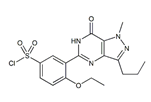 Sildenafil Chlorosulfone Impurity ;Sildenafil Chlorosulfone ; Sildenafil Chlorosulfonyl Impurity ; 5-(5-Chlorosulfonyl-2-ethoxyphenyl)-1-methyl-3-propyl-1,6-dihydro-7H-pyrazole[4,3-d]pyrimidine-7-on |  139756-22-2