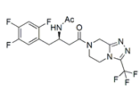 Sitagliptin N-Acetyl Impurity ; N-Acetyl Sitagliptin ; 7-[(3R)-3-[(N-Acetyl)amino]-1-oxo-4-(2,4,5-trifluorophenyl)butyl]-5,6,7,8-tetrahydro-3-(trifluoromethyl)-1,2,4-triazolo[4,3-a]pyrazine  |  1379666-94-0