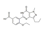 Sildenafil Carboxylic Acid Impurity ; 4-Ethoxy-3-(1-methyl-7-oxo-3-propyl-6,7-dihydro-1H-pyrazolo[4,3-d] pyrimidin-5-yl)benzoic acid |  147676-78-6 